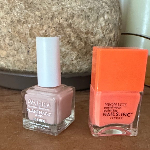 Pacifica Plant Magic Polish and Neon Lights lot of 2 polishes - Picture 1 of 7